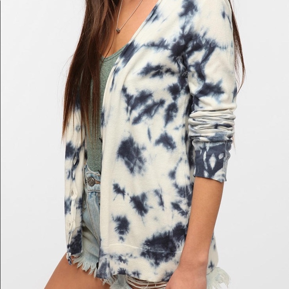 Tie Dye Cardigan
